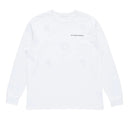 POP TRADING COMPANY POP LOGO LONGSLEEVE WHITE【 ポップ ロゴ ロングスリーブ ホワイト 長袖 】