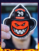 SPITFIRE x SFFD ENGINE 29 FIREFIGHTERS BIGHEAD STICKER【スピットファイア ファイアーファイター ビッグヘッド ステッカー 】