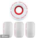 RICTA CLOUDS WHITE / RED 86A 57mm 【 リクタ クラウズ ホワイト レッド ウィール 】