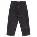 POLAR SKATE CO. BIG BOY PANTS EXIST WASHED BLACK 【 ポーラー ビッグ ボーイ パンツ エグシスト ウォッシュド ブラック 】