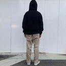 POLAR SKATE CO. CUT LOGO HOODIE BLACK【 ポーラー スケート カット ロゴ フーディー ブラック】