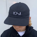 POLAR SKATE CO. CUT LOGO HOODIE BLACK【 ポーラー スケート カット ロゴ フーディー ブラック】