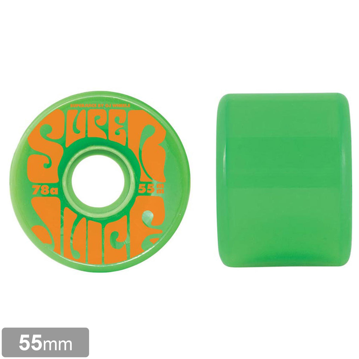 【新品未使用 緑OJ wheel SUPER JUICE MINI 55mm78 OJ Mini Super Juice 55mm 78a Green - CalStreets BoarderLabs