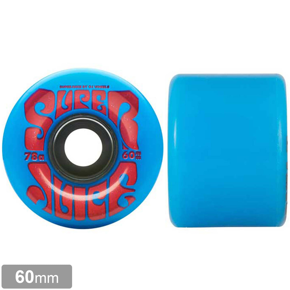 OJ SUPER JUICE BLUE / RED WHEEL 78A 60mm 【 オージェイ スーパージュース ブルー レッド ソフトウ