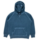 POP TRADING COMPANY POP STENCIL LOGO HOODED SWEAT NAVY【 ポップ ステンシルロゴ フーディー ネイビー 】