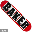 BAKER BRAND LOGO BLACK DECK 8.75 【 ベイカー ブランド ロゴ ブラック デッキ 】