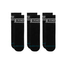 STANCE VITAL QUARTER 3 PACK BLACK【 スタンス バイタル クオーター 3パック ブラック 】