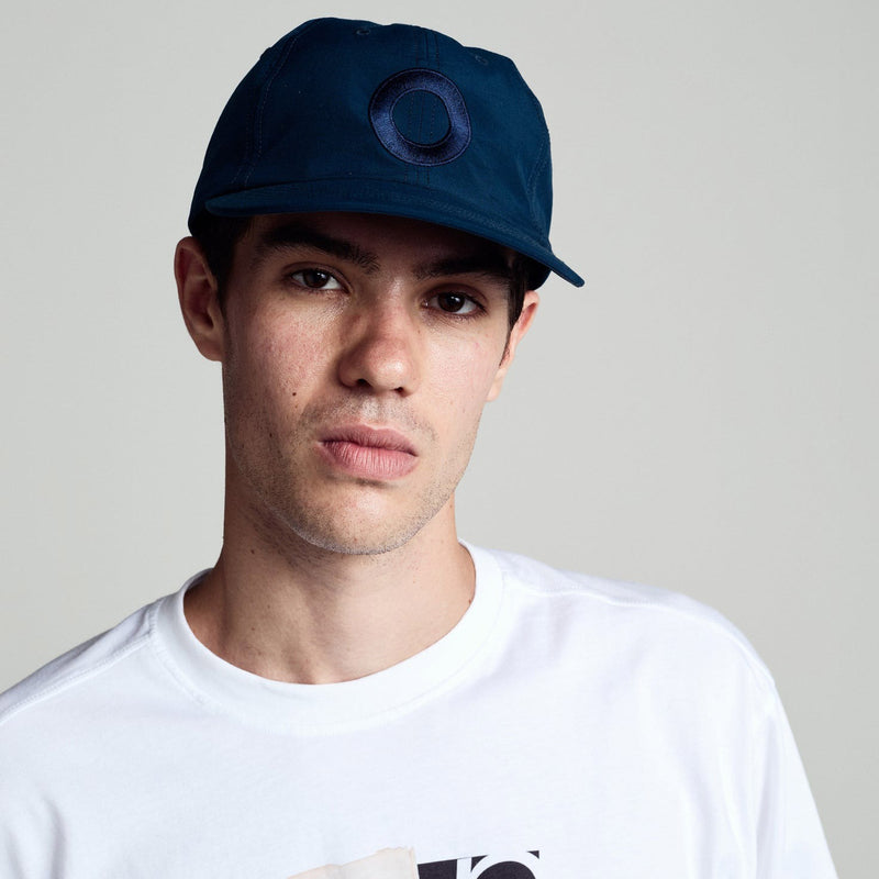 POP TRADING COMPANY POP O SIXPANEL HAT NAVY 【 ポップ O 6パネル