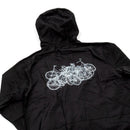 CHOCOLATE × MODERNICA ZIP UP LIGHT JACKET BLACK【 チョコレート × モダニカ ジップ アップ ライト ジャケット ブラック 】