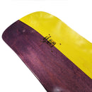 WOODEN TOY PURPLE / YELLOW 10.1 【 ウッデントイ ハンドシェイプ デッキ パープル / イエロー 】