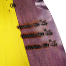 WOODEN TOY PURPLE / YELLOW 10.1 【 ウッデントイ ハンドシェイプ デッキ パープル / イエロー 】