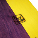 WOODEN TOY PURPLE / YELLOW 10.1 【 ウッデントイ ハンドシェイプ デッキ パープル / イエロー 】