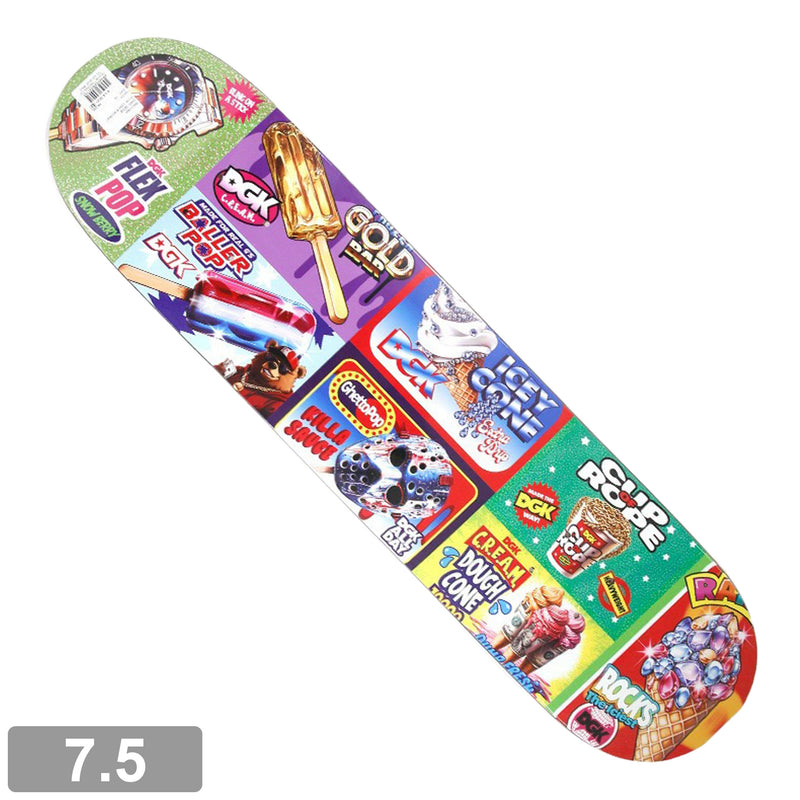 DGK LOGO DECK FROST 7.5 【 ディージーケー ロゴ デッキ フロスト 】