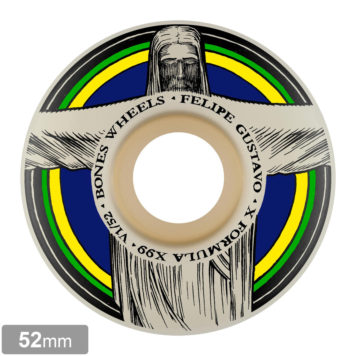 RODA BONES GUSTAVO MANE EVENT STANDARD X-FORMULA V1 52MM 99A