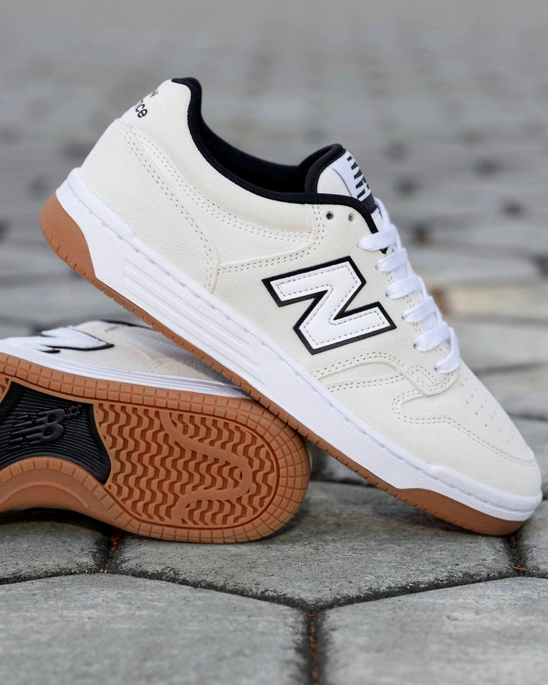 NEW BALANCE NUMERIC 480 SWG WHITE / GUM 【 ニューバランス ヌメリック 480 SWG ホワイト / ガム スケート シューズ 】