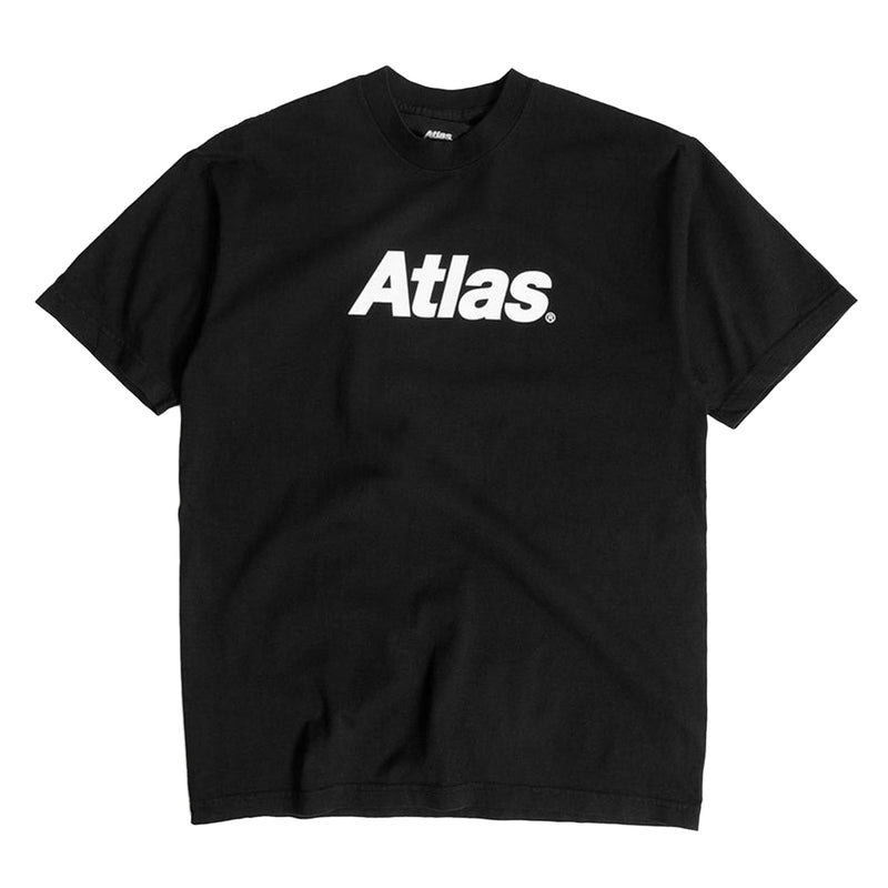 ATLAS LOGO T-SHIRTS BLACK 【 アトラス ロゴ Tシャツ ブラック 】