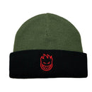SPITFIRE BIGHEAD BEANIE  BLACK / OLIVE【 スピットファイア ビッグヘッド ビーニー ブラック / オリーブ 】