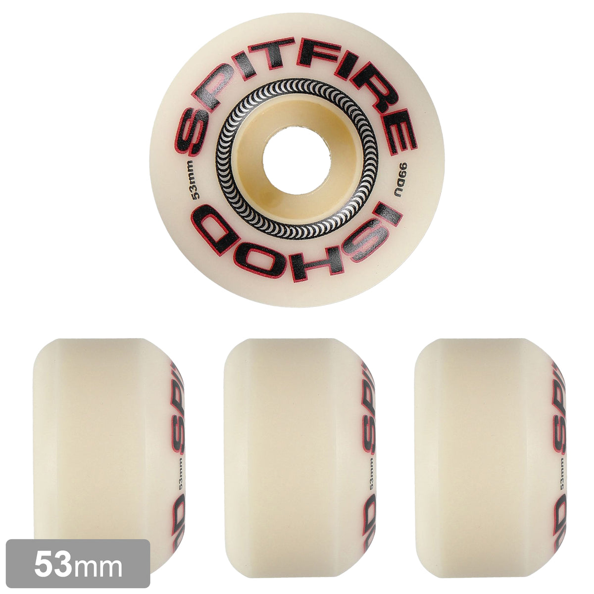 Spitfire Formula Four56mm 99 ウィール 4個入り 再入荷】Spitfire Wheels Formula 4 Lock-In 99a Wheels 53mm