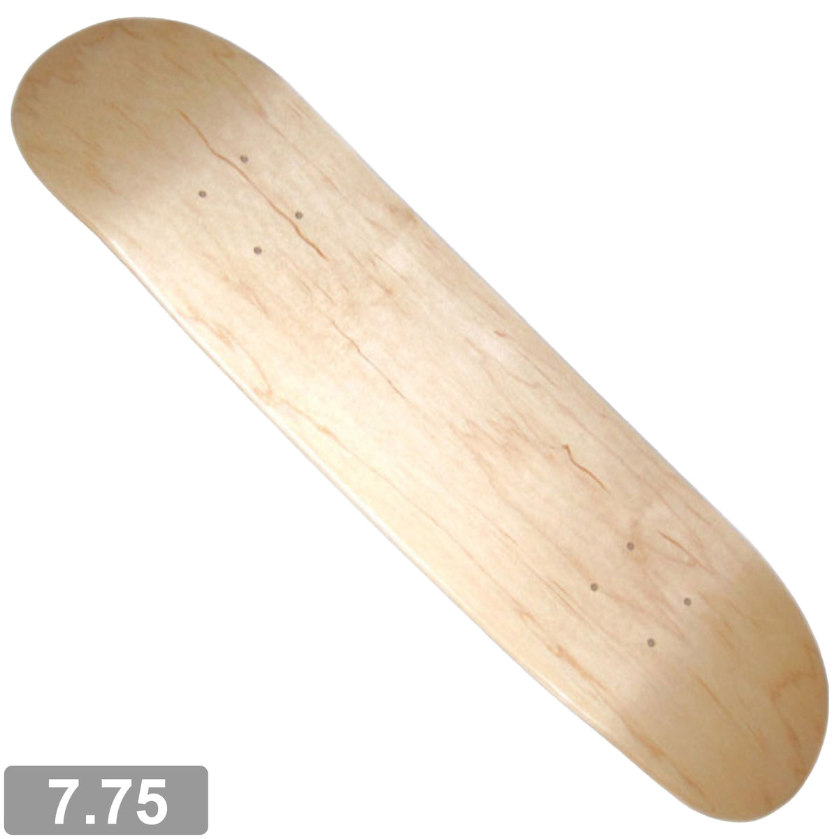 7.75 almostと新品ブランクデッキ BLANK DECK 7.75 【 高品質 ブランク デッキ 7.75 ナチュラル スケボー 】