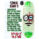 HEROIN SPACE EGG 3 DECK 10.0 【 ヘロイン スペース エッグ 3 デッキ 】