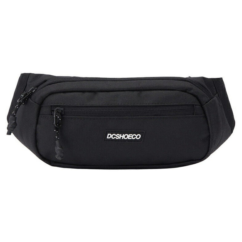 DC SHOE TUSSLER 4 WAIST BAG BLACK 【 DC タッスル 4 ウエスト バッグ ブラック 】