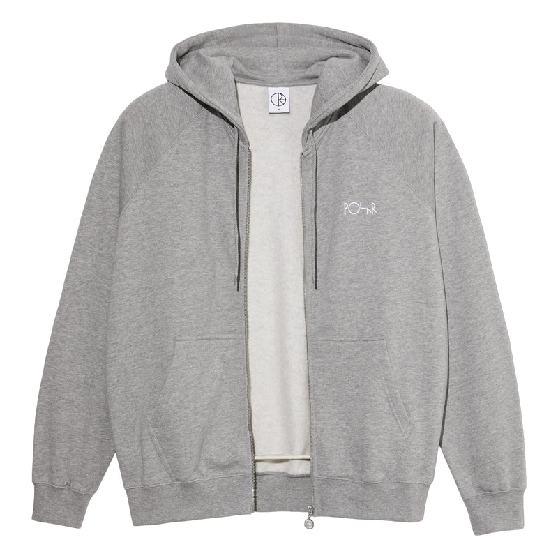 POLAR SKATE CO. ED ZIP HOODIE GREY【 ポーラー エド ジップ パーカー  グレー 】