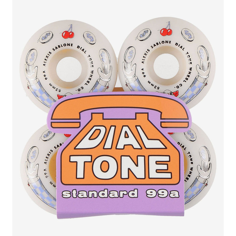 DIAL TONE WHEEL CO. SABLONE WISECRACKER STANDARD WHEEL 99A 53mm 【 ダイアル トーン サブロン ワイズクラッカー スタンダード ウィール 】