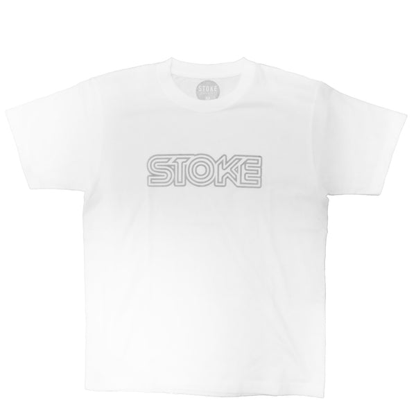 STOKE REFLECTIVE TEE WHITE 【 ストーク リフレクティブ Tシャツ ホワイト 】