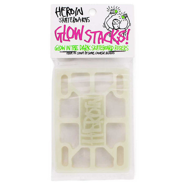 HEROIN GLOW STACKS HARD RISERS 1/8 【 ヘロイン グロウ スタックス ハード ライザーパッド 1/8 】