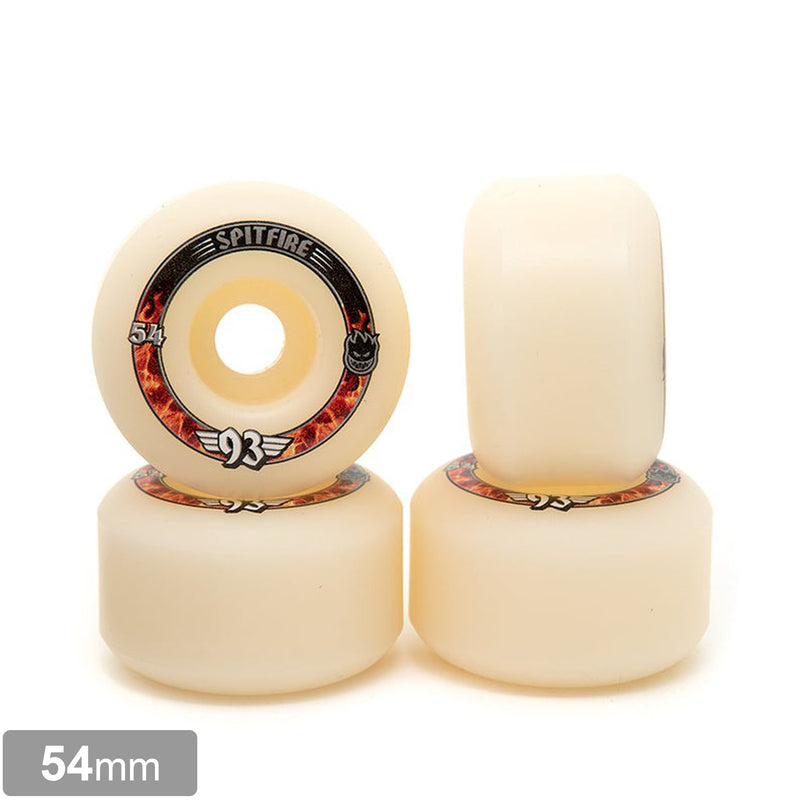 SPITFIRE FORMULA FOUR RADIALS 93D SOFT SLIDERS 54mm 【 スピットファイヤー F4 ラディアル 93d ソフト スライダーズ 】