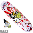 CHICO STIX NICO HIRAGA MENEKI NEKO EGG DECK & PLUSHIE 8.75 【 チコ スティックス ニコ ヒラガ マネキ ネコ エッグ デッキ ＆ プラシー 】