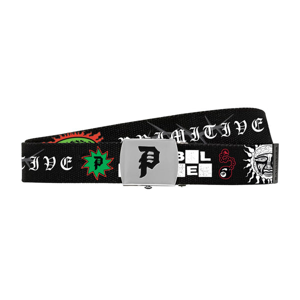 PRIMITIVE × SUBLIME FREEDOM WEB BELT 【 プリミティブ サブライム フリーダム ウェブ ベルト 】