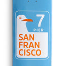 PIER7 SEAGULL DECK 8.0 BAY BLUE 【 ピア7 シーガル デッキ ベイ ブルー 】