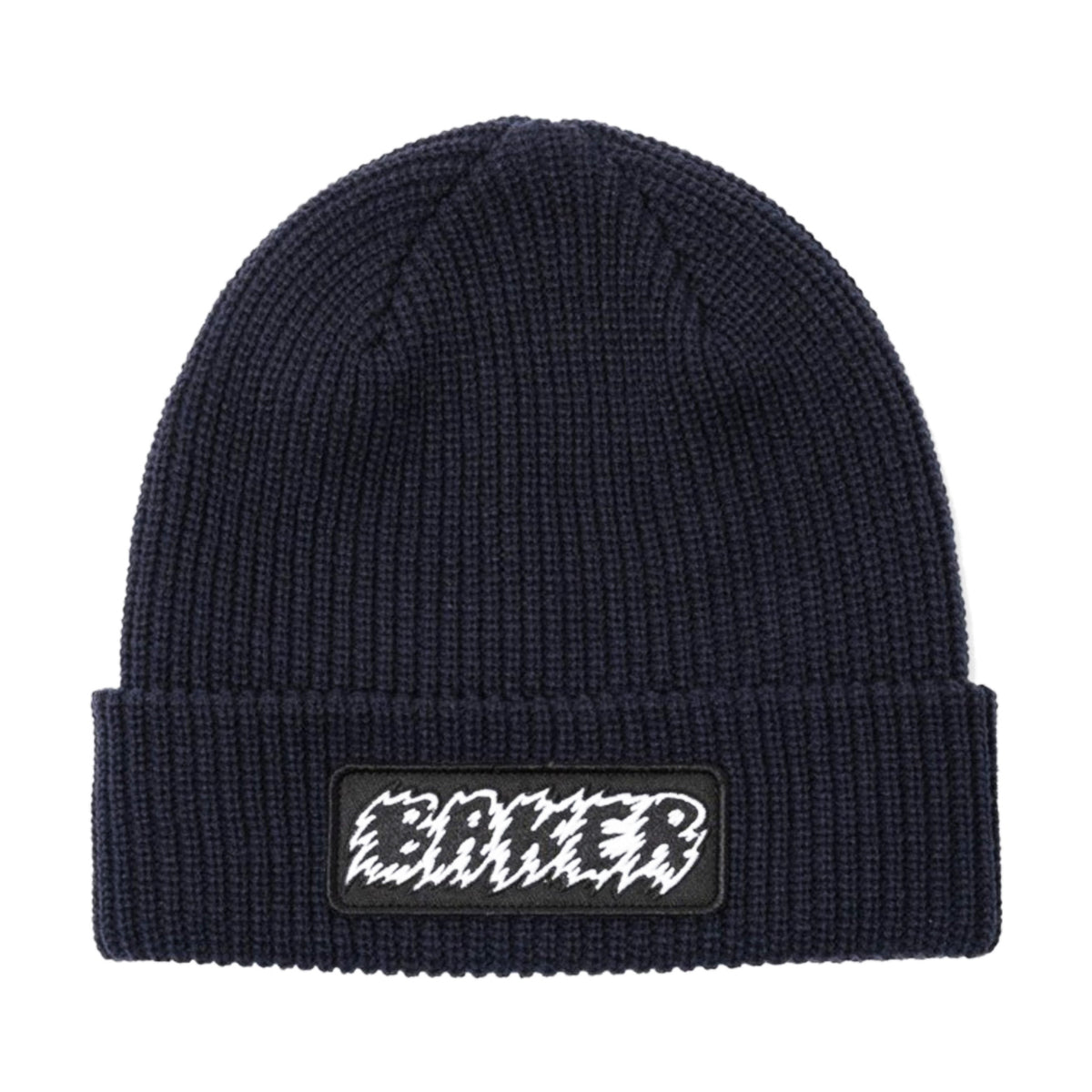 BAKER JAGGED BEANIE NAVY 【 ベイカー ジャギッド ビーニー ネイビー 】