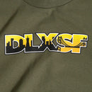 DLXSF SKYLINE T-SHIRTS MILITARY GREEN 【 デラックス スカイライン Tシャツ ミリタリー グリーン 】
