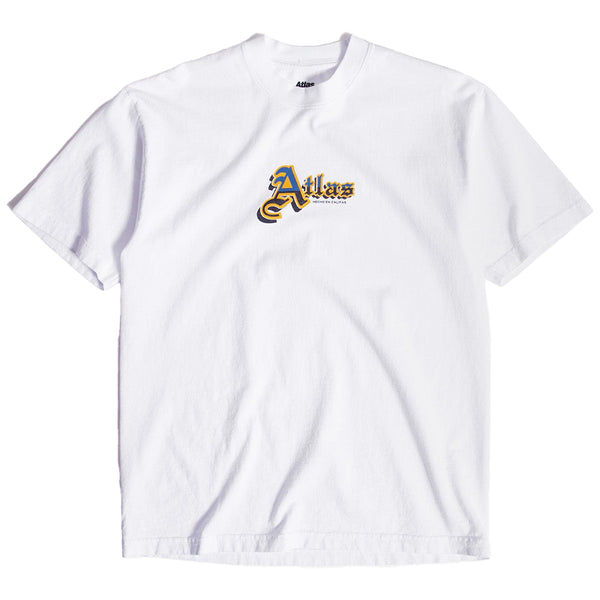 ATLAS HECHO T-SHIRTS WHITE 【 アトラス ヘチョ Tシャツ ホワイト 】