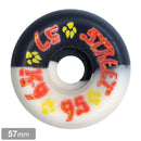 DOGK-9 80S STREET WHEEL BLACK / WHITE 97A 57mm 【 K-9 80S ストリート ウィール ブラック ホワイト 】