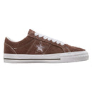 QUARTERSNACKS x CONVERSE ONE STAR PRO OX SUEDE DARK CLOVE / WHITE / CHERRY CONS【 クォータースナックス × コンバース ワンスター プロ OX ダーク クローブ/ ホワイト / チェリー 】