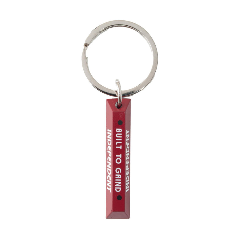 INDEPENDENT RED CURB KEY CHAIN【 インデペンデント レッド カーブ キー チェイン 】