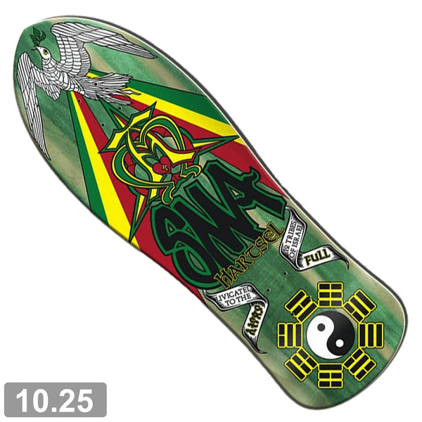 SMA JEF HARTSEL SERIES 4 DECK 10.25 GREEN 【 サンタモニカ エアラインズ ジェフ ハートセル  デッキ グリーン 】