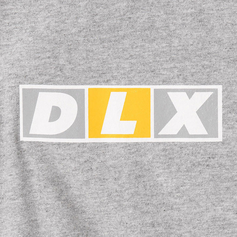 DLXSF DLX LOGO T-SHIRTS HEATHER GREY 【 デラックス DLX ロゴ Tシャツ ヘザー グレー 】