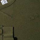 POLAR SKATE CO. REVERSED SWEATER ARMY GREEN 【 ポーラー スケート リバースド セーター ヘザー アーミー グリーン 】