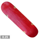 BLANK DECK 8.25 インチ RED 【 高品質 ブランク デッキ スケートボード レッド 】