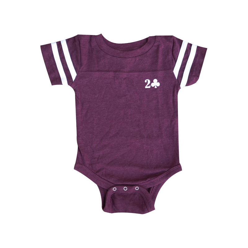 LOWCARD ROMPERS BURGUNDY 【 ローカード ロンパース バーガンディ 】