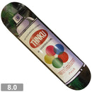 THANK YOU SKATE CO FAT CAP DECK 8.0 GREEN【 サンキュー ファット キャップ デッキ グリーン 】