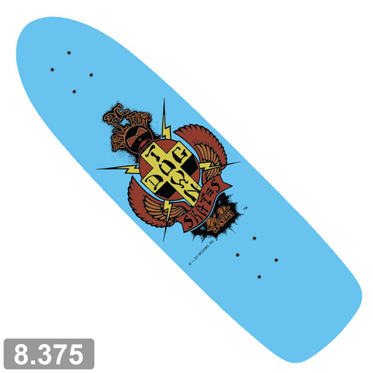 DOGTOWN PC TAIL TAP OG 70's CLASSIC DECK 8.375 【 ドッグタウン PC