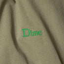 DIME CLASSIC SMALL LOGO T‐SHIRT ARMY GREEN 【 ダイム クラシック スモール ロゴ Tシャツ アーミー グリーン 】