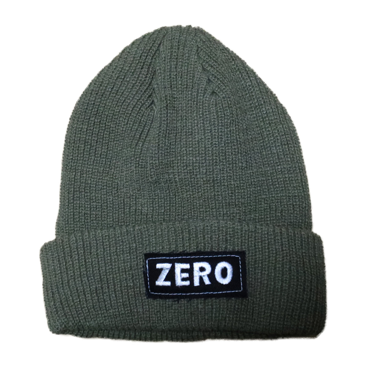 ZERO WATCH CAP BEANIE ARMY GREEN 【 ゼロ ウォッチ キャップ