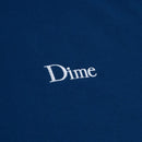DIME CLASSIC SMALL LOGO HOODIE MIDNIGHT NAVY 【 ダイム クラシック スモール ロゴ フーディー ミッドナイト ネイビー 】