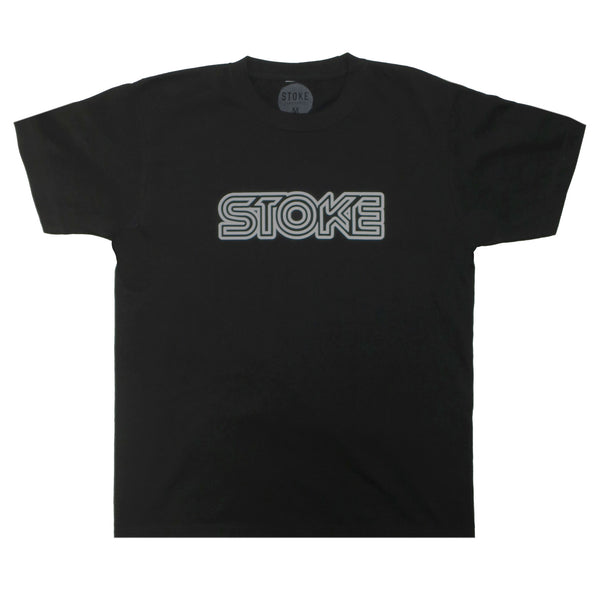 STOKE REFLECTIVE TEE BLACK 【 ストーク リフレクティブ Tシャツ ブラック 】